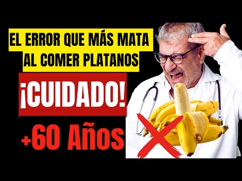 🌟NUNCA Comas Plátanos si tienes más de 60 Años y sientes “ESTO”